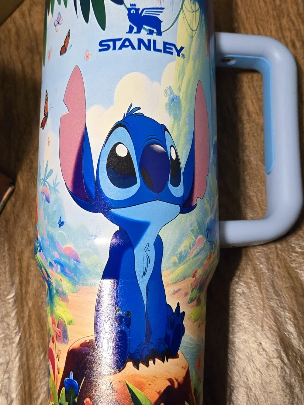 Stanley x Stitch x Loveshack Colorful Blue Character Tumbler - Picture 2 of 7